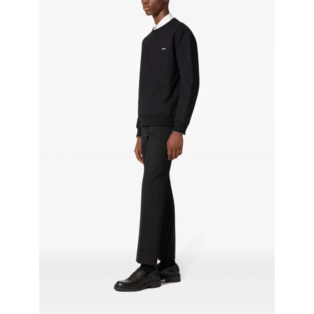 Valentino Black Cotton Sweater VA-14239-XL