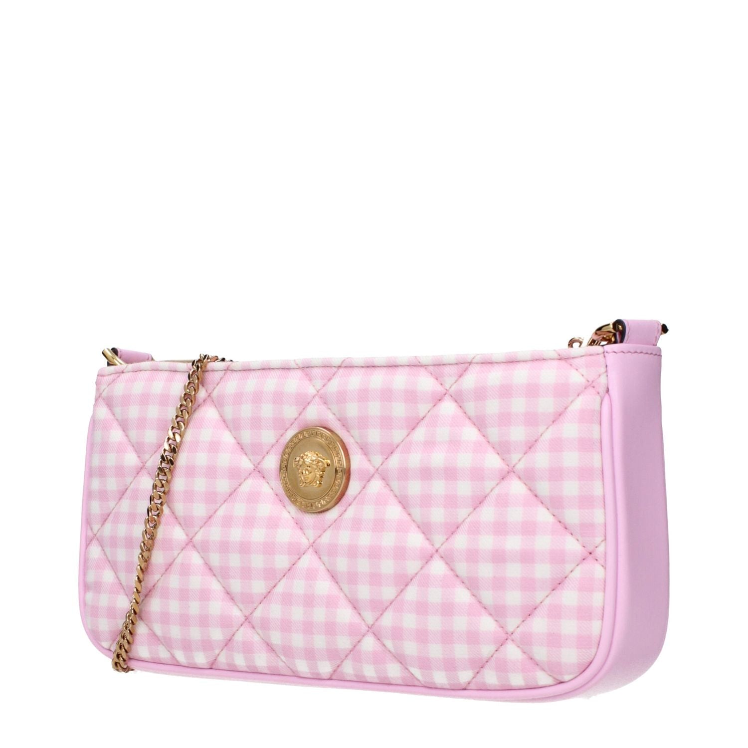 Front view with bag zipped and handles upright.