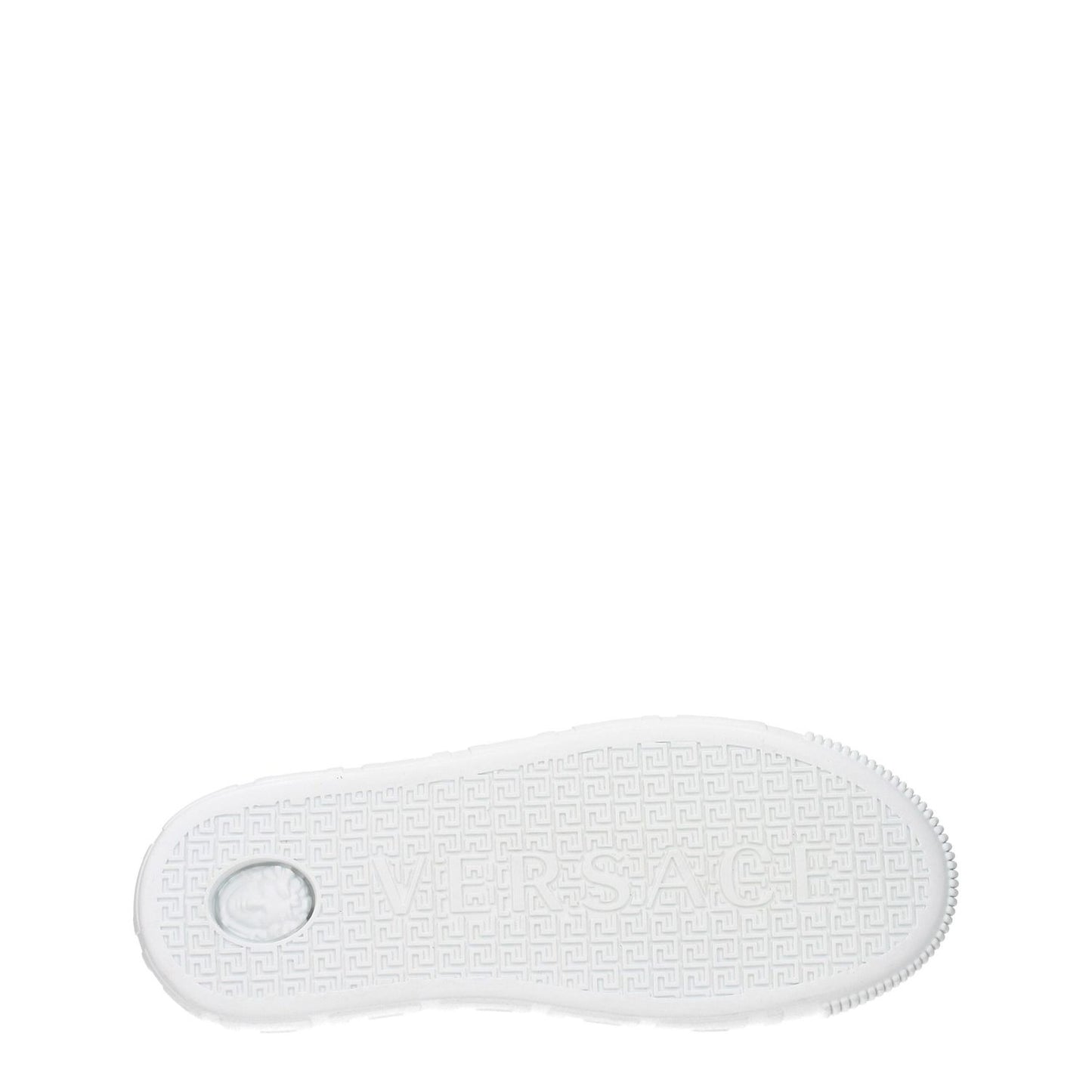 Versace White Leather Sneakers
