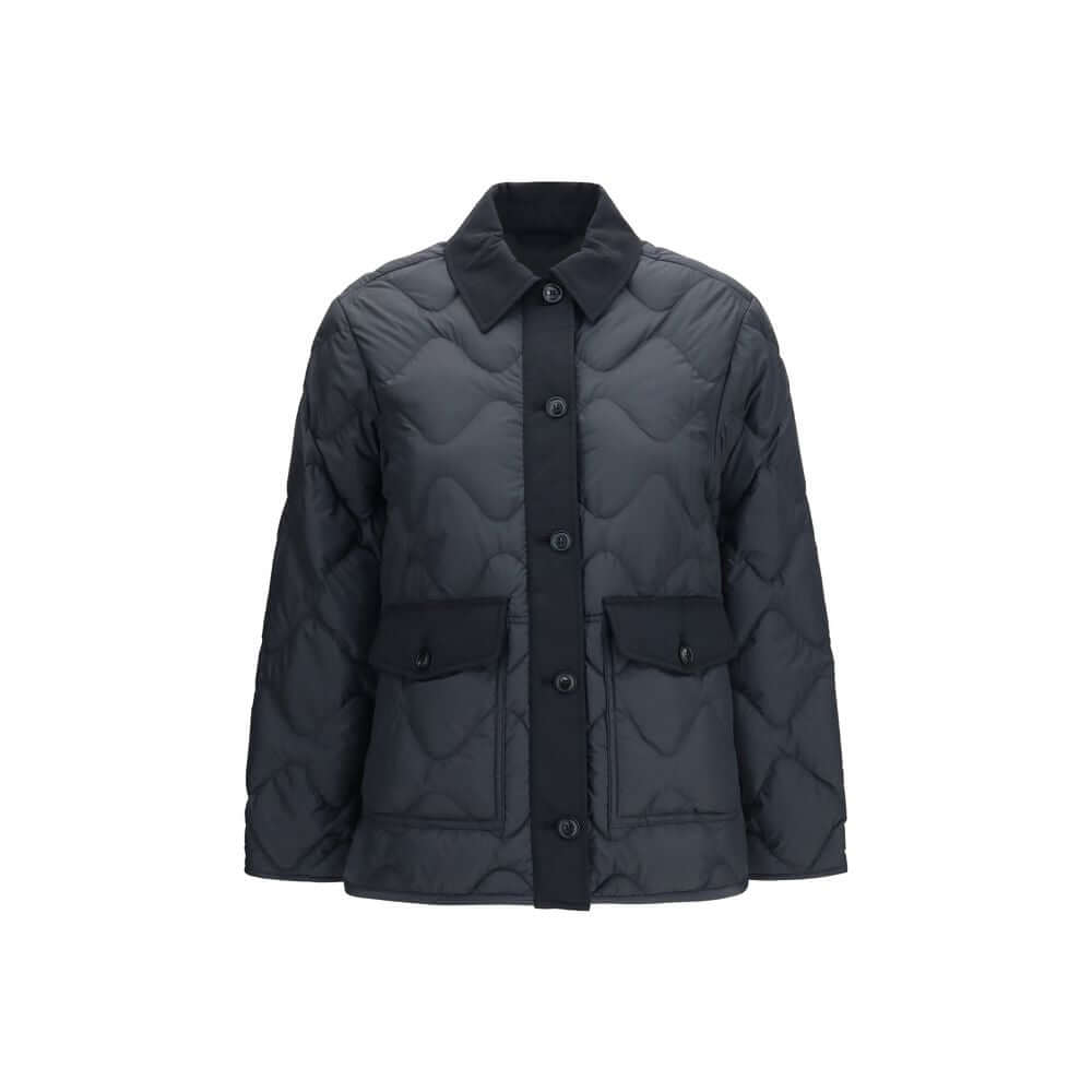 Woolrich Gray Polyester Full-Length Jacket