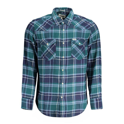 Wrangler Verde Cotton Men Shirt