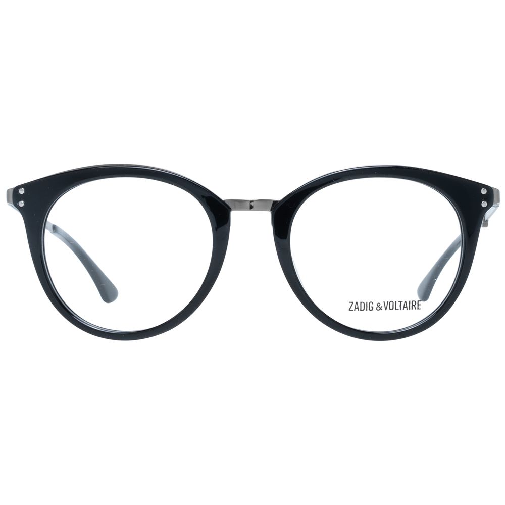 Zadig & Voltaire Black Unisex Optical Frames Zadig & Voltaire