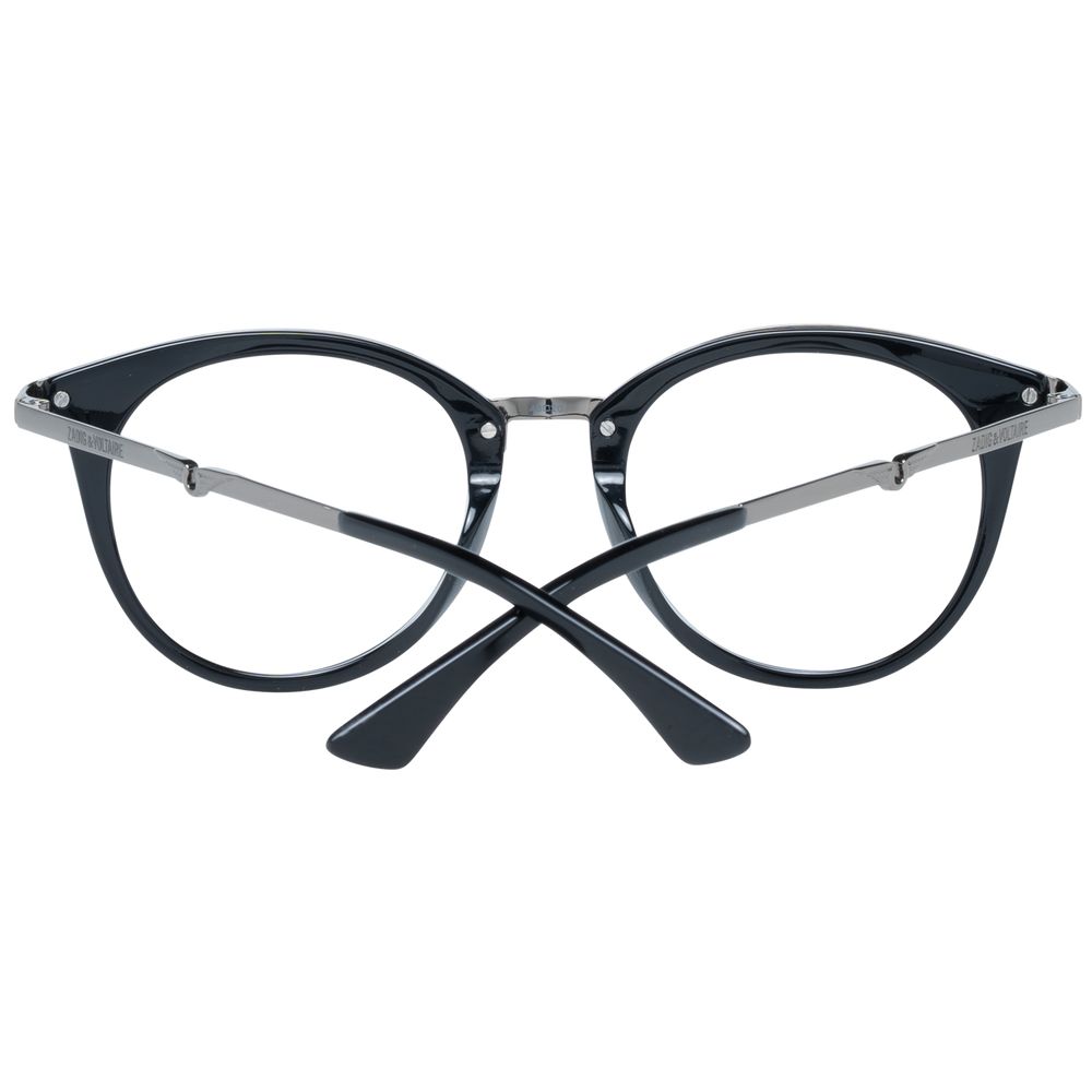 Zadig & Voltaire Black Unisex Optical Frames Zadig & Voltaire