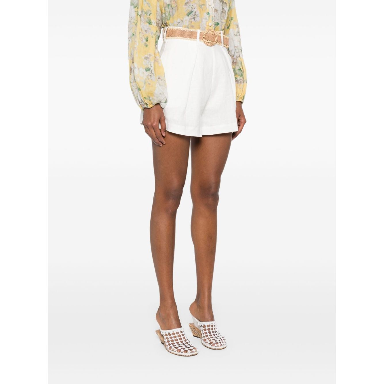 Zimmermann Shorts Ivory Short trousers