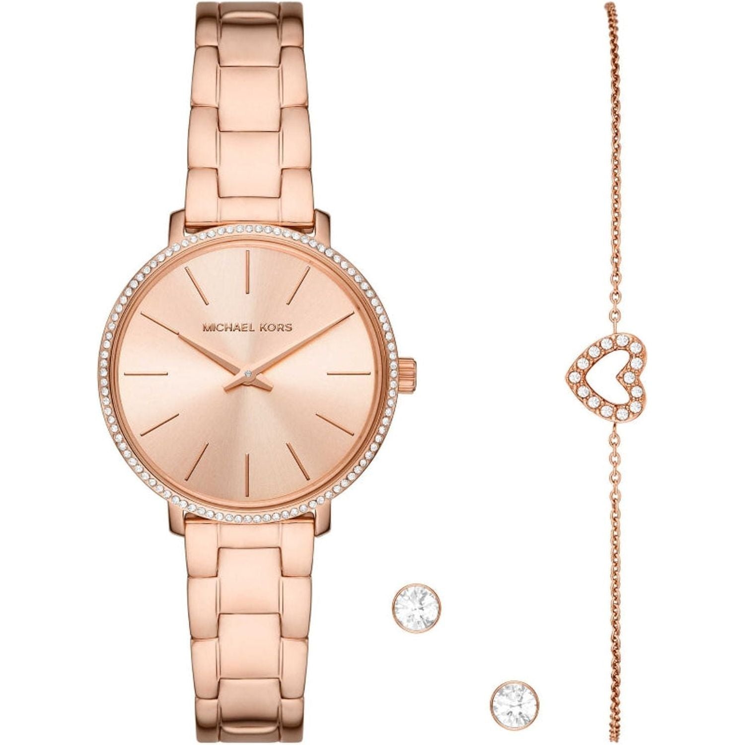 MICHAEL KORS Mod. PYPER 特别套装（手表-手链-耳环）