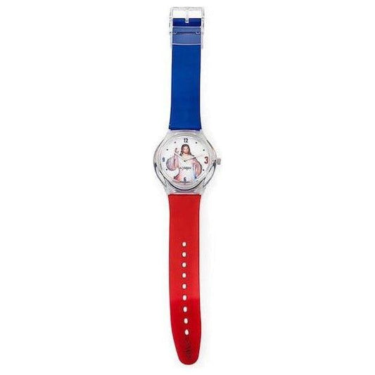 AMEN Mod. GESÙ Rosso Blu WGRBL